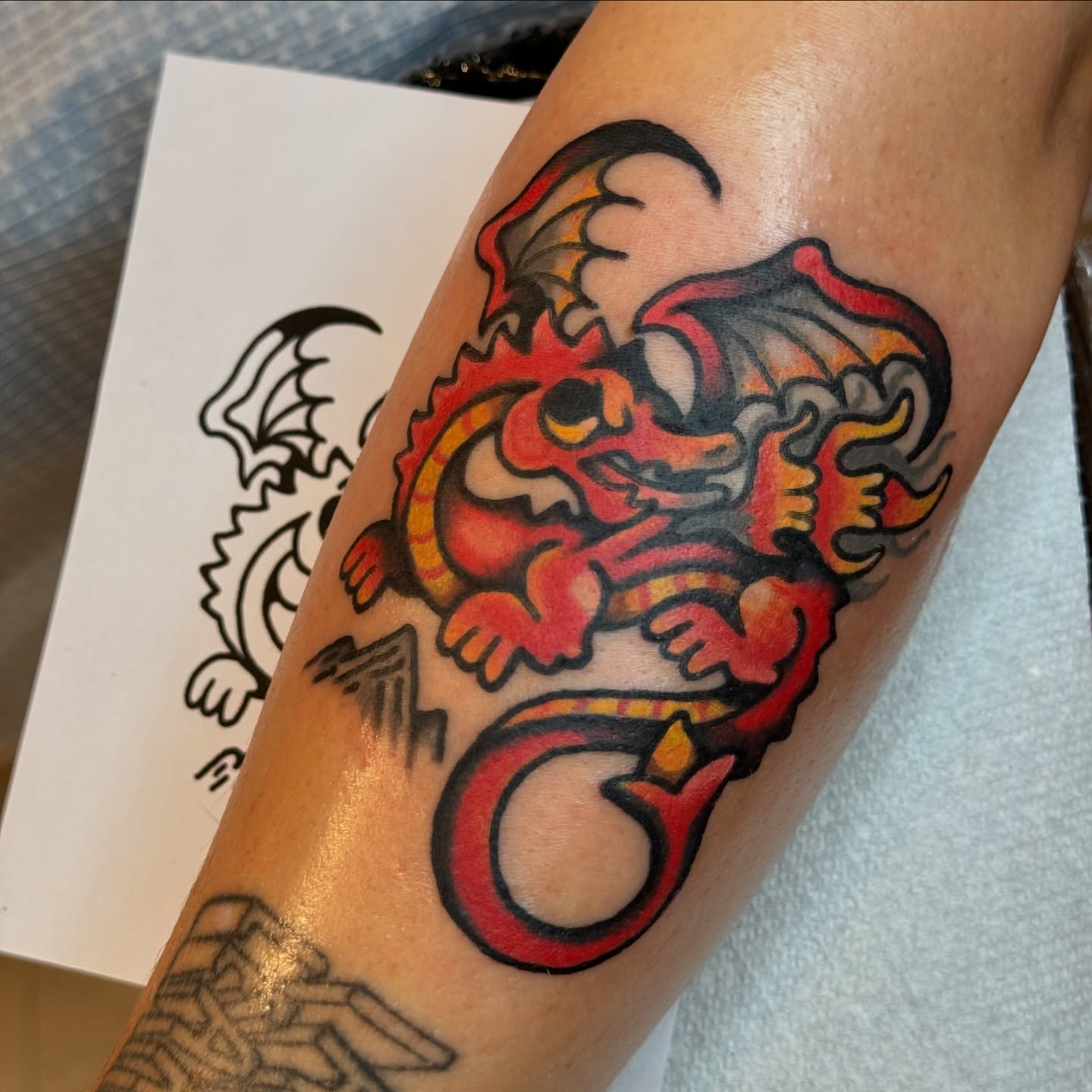 Tattoo by @jen.tattoos — american_traditional