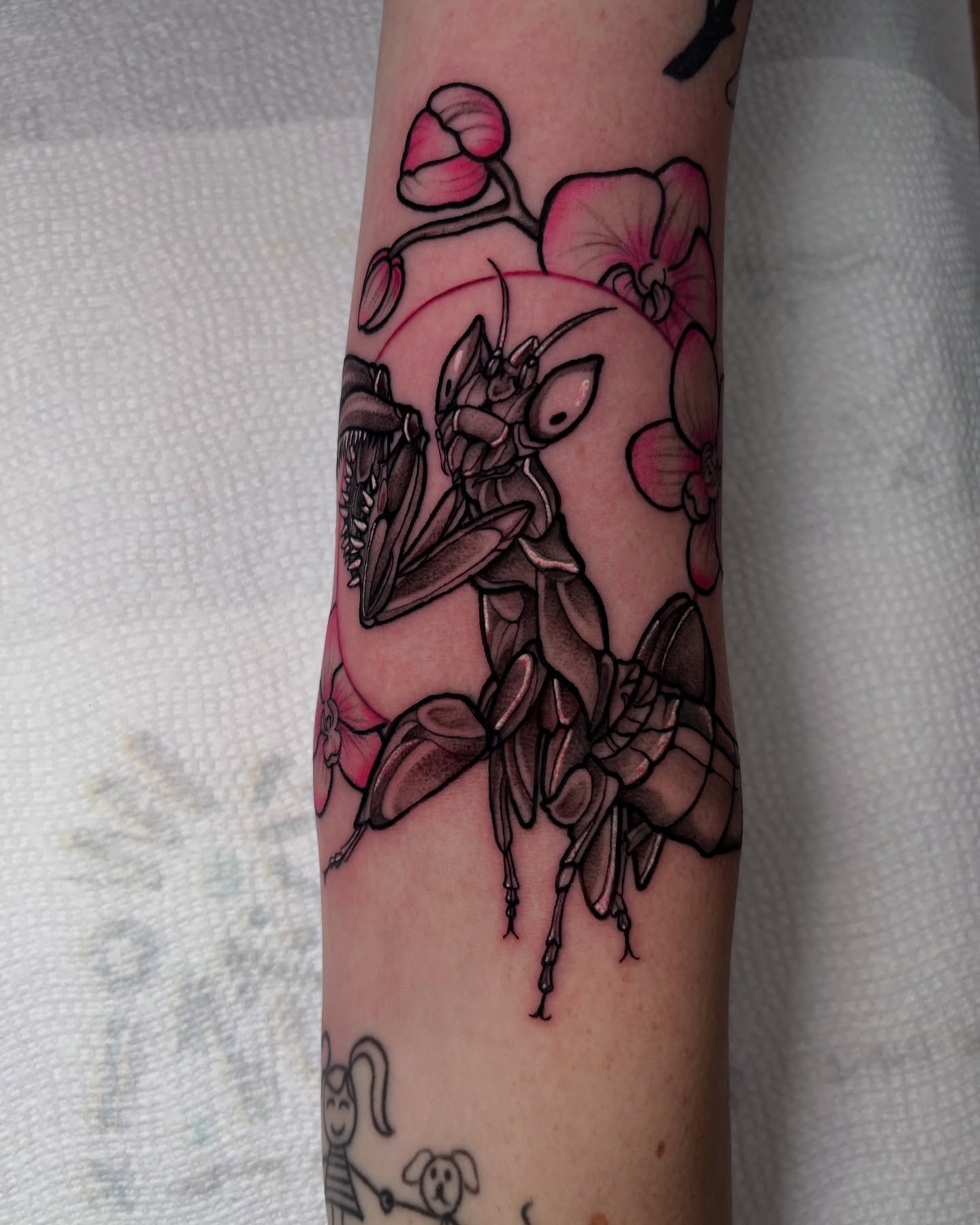 Tattoo by @beccalynntattoo — realism, dotwork