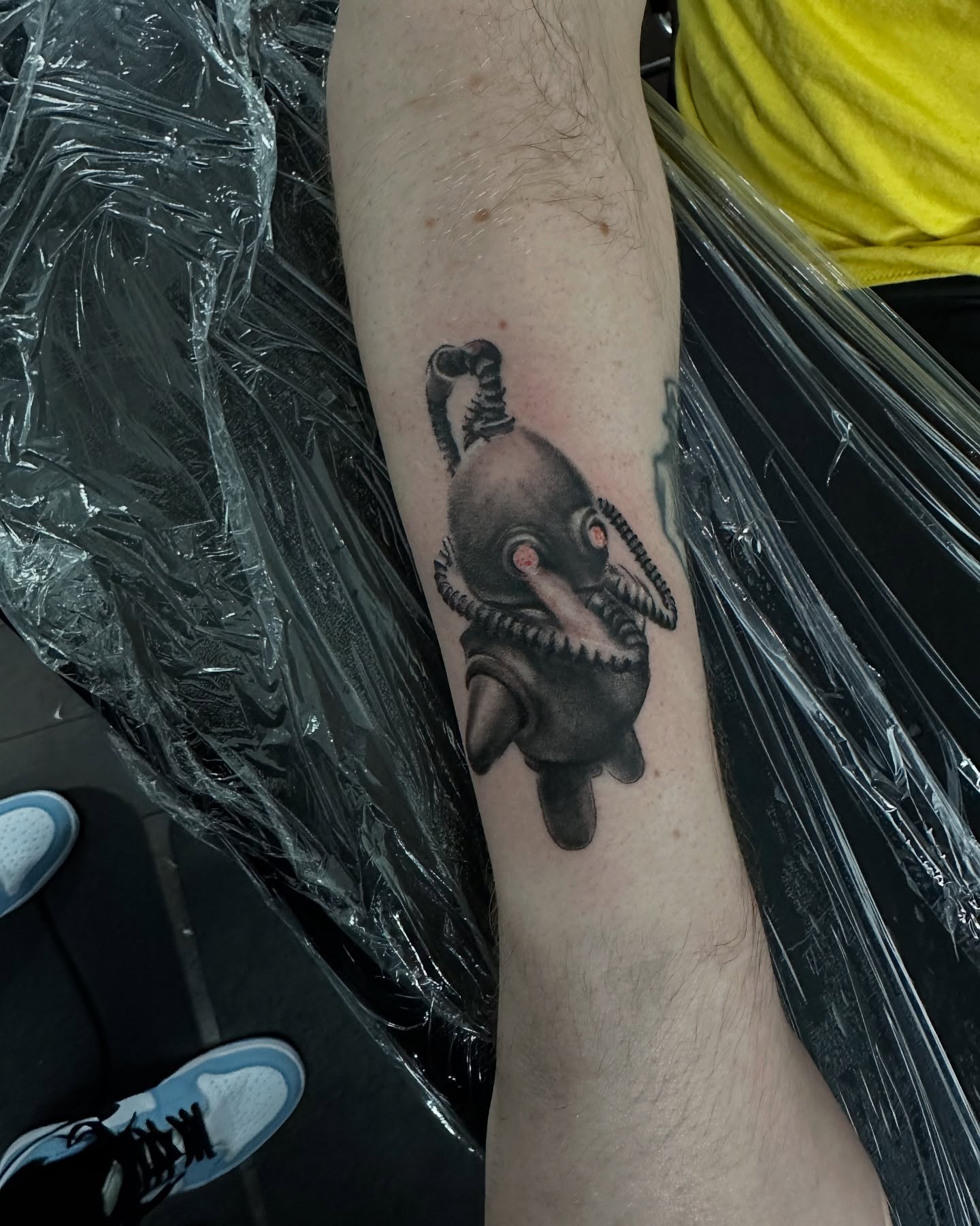 Tattoo by @trigger_tone — black_and_grey