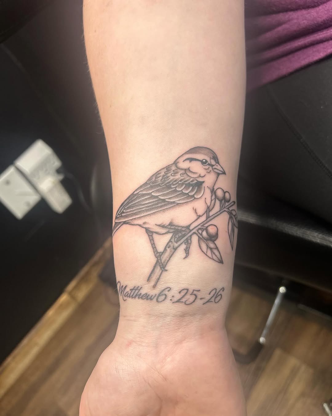 Tattoo on the forearm by Abby Camacho - Tattoo Artist and Piercer โจ๐