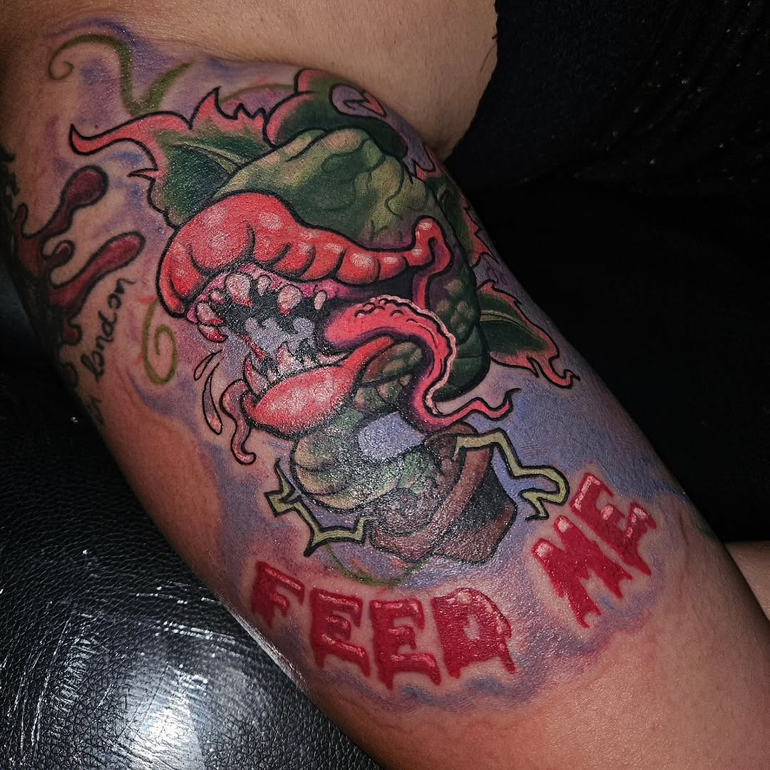 Tattoo by @scoobyboo_tattoo — new_school, trash_polka