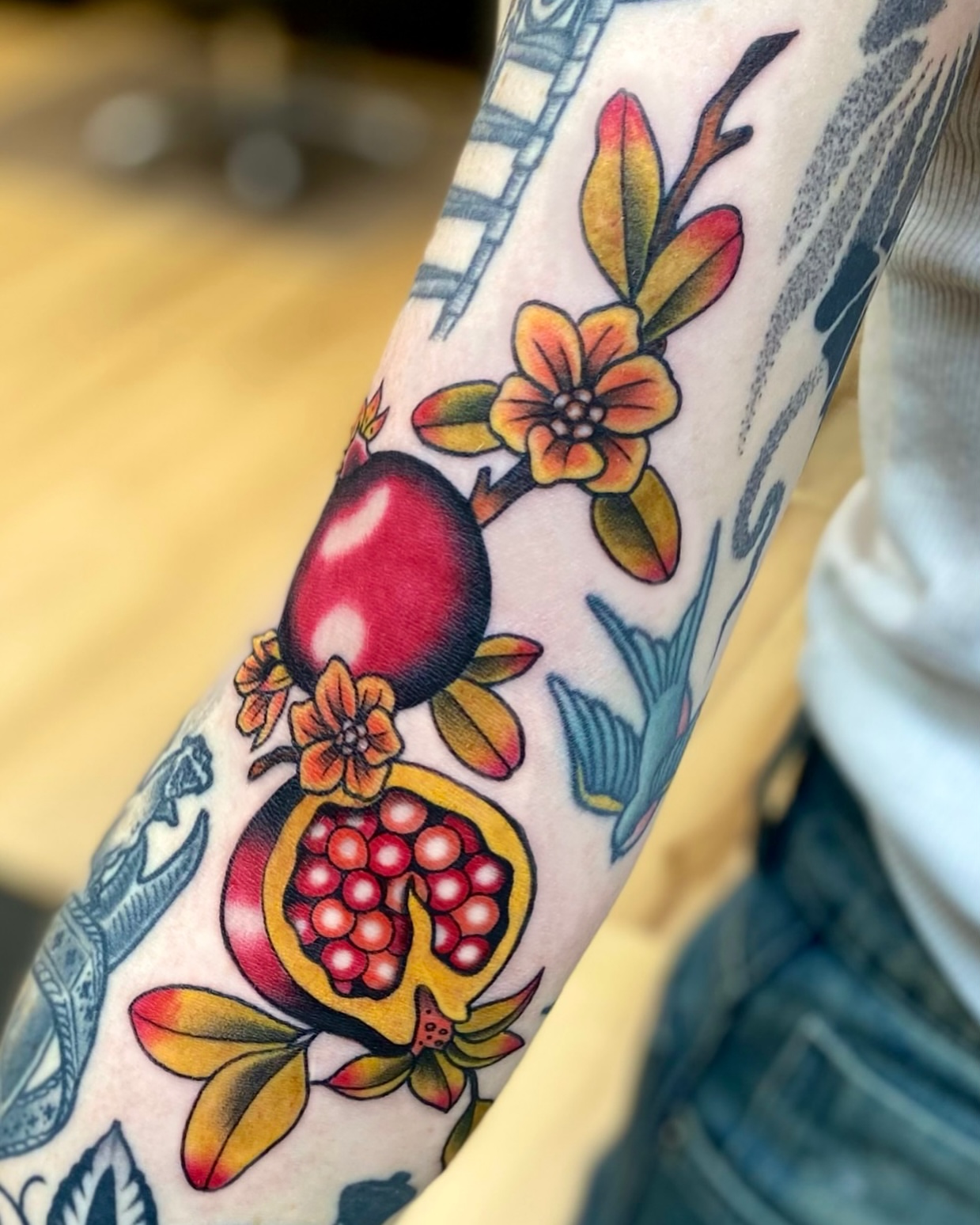 Tattoo by @athenafunk — american_traditional