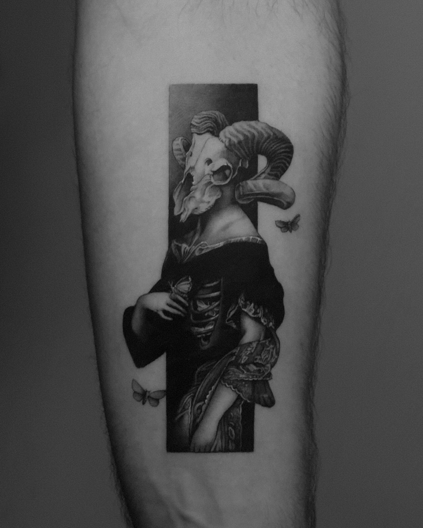 Tattoo by @henkotattooart — black_and_grey, realism