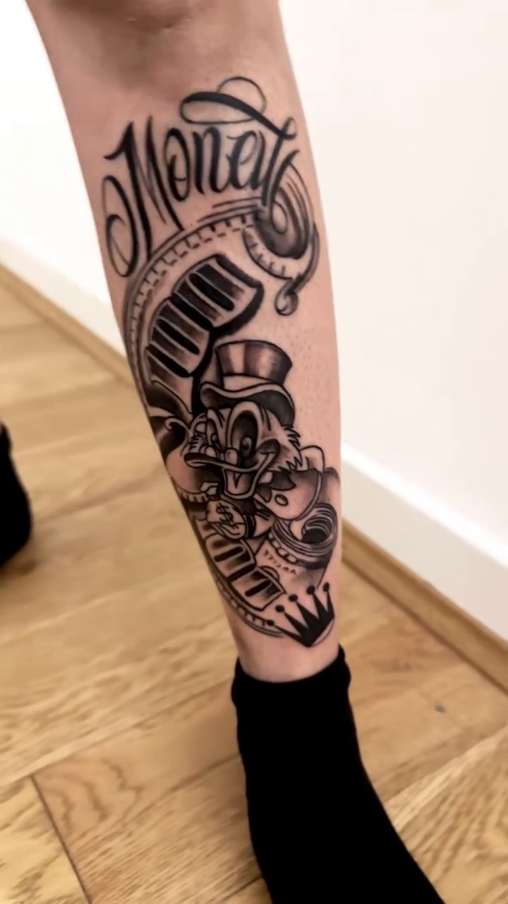 Tattoo by @killer_inkstinct_by_rony β black_and_grey, realism
