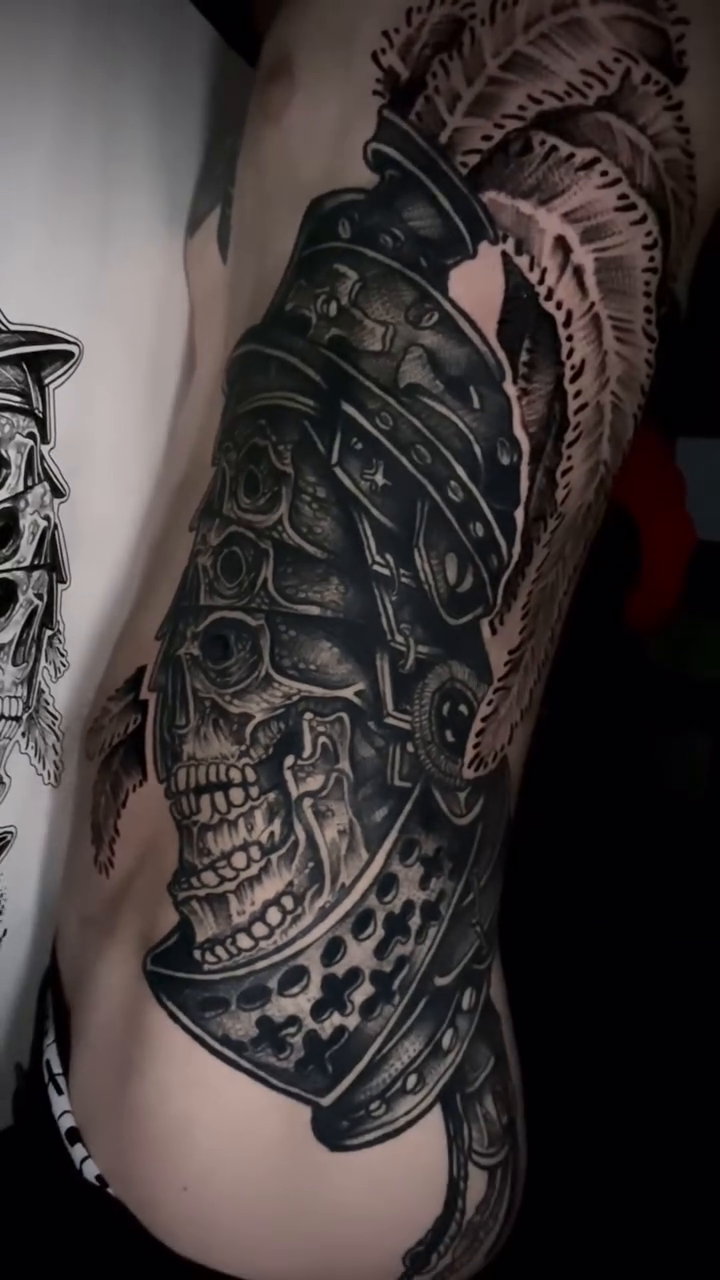 Tattoo by @jubsyking — dark_realism, black_and_grey