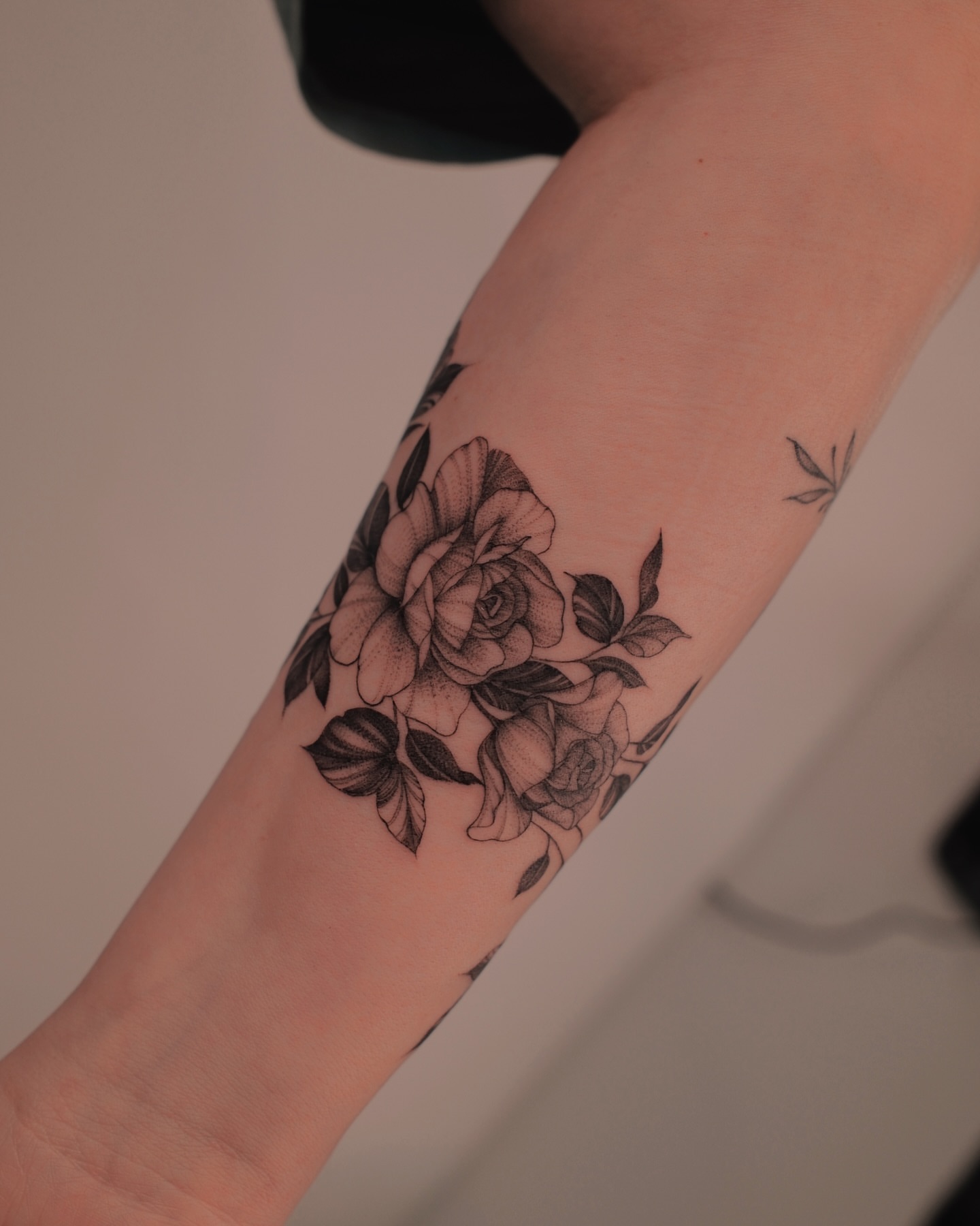 Tattoo by @sky.tattooist17 β black_and_grey