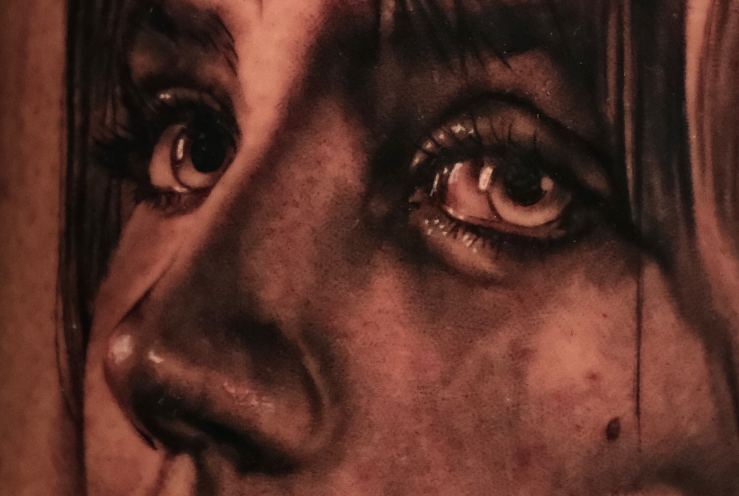Eyes realism tattoo by Josy Castro
