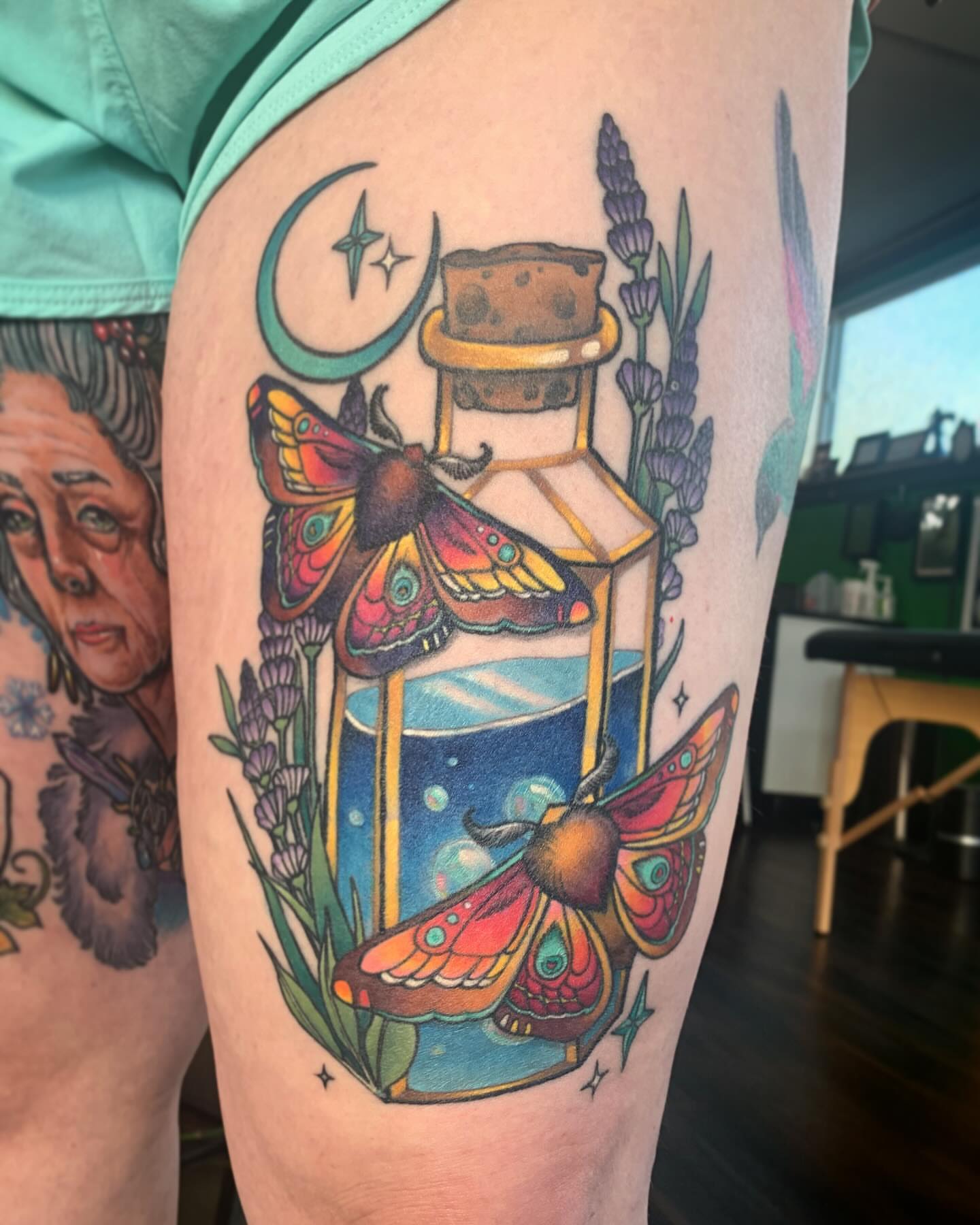Tattoo by @ldayvee — new_school, illustrative