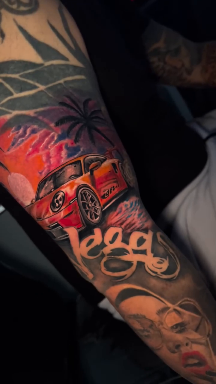 Tattoo by @210miketheinkman — realism, trash_polka