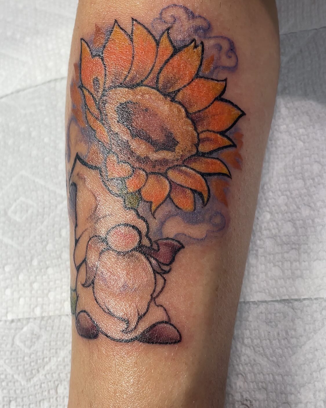 Tattoo by @robinyublind — watercolor