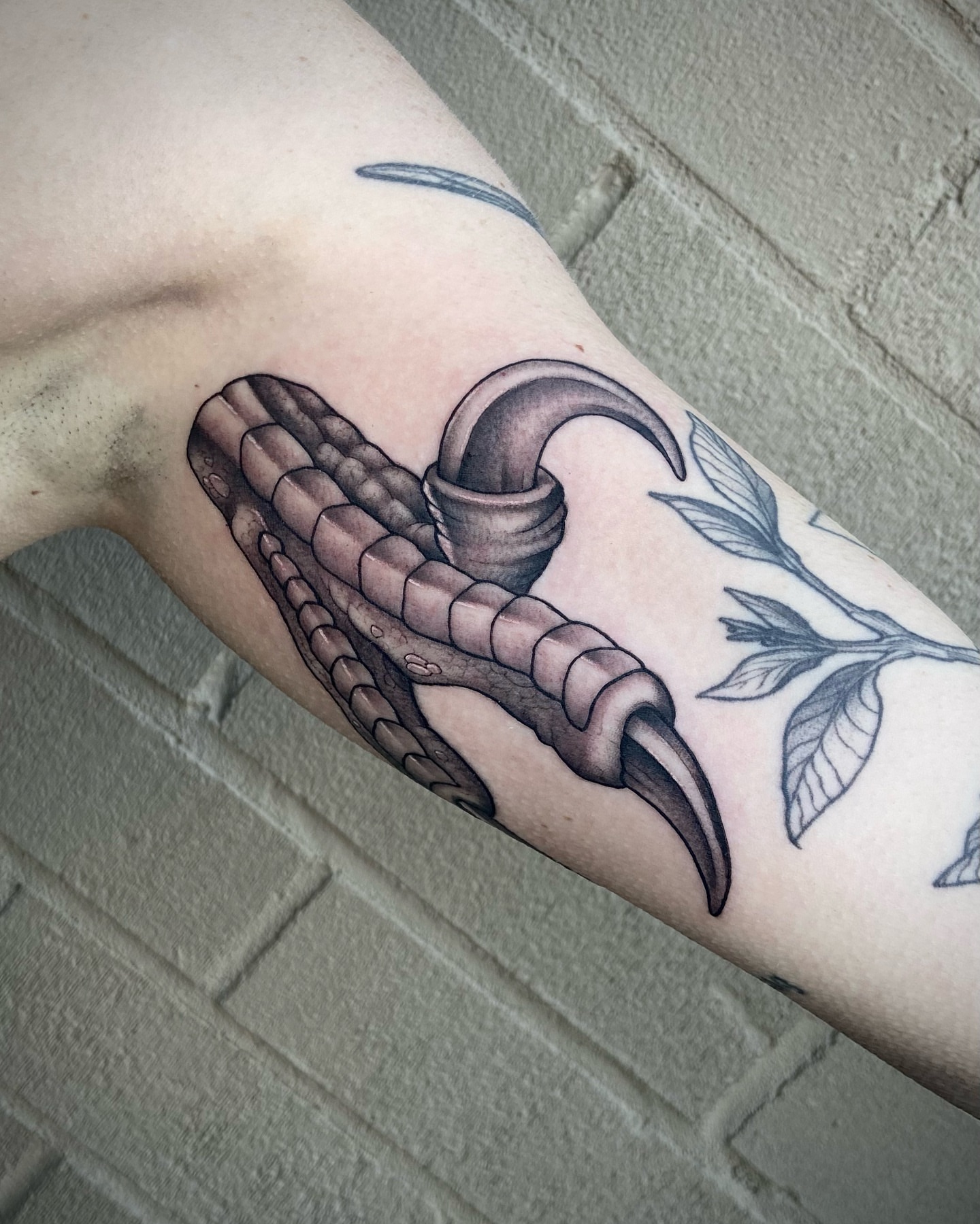 Tattoo by @byrd_tattoos — black_and_grey