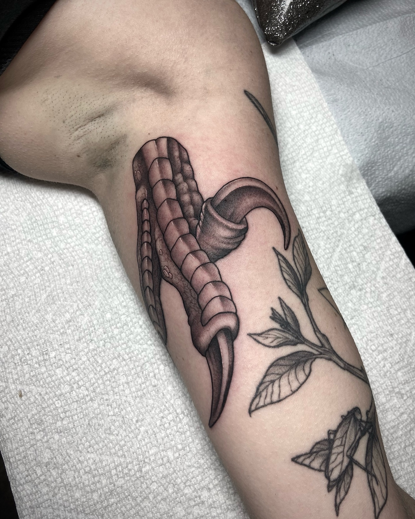 Tattoo by @byrd_tattoos — black_and_grey