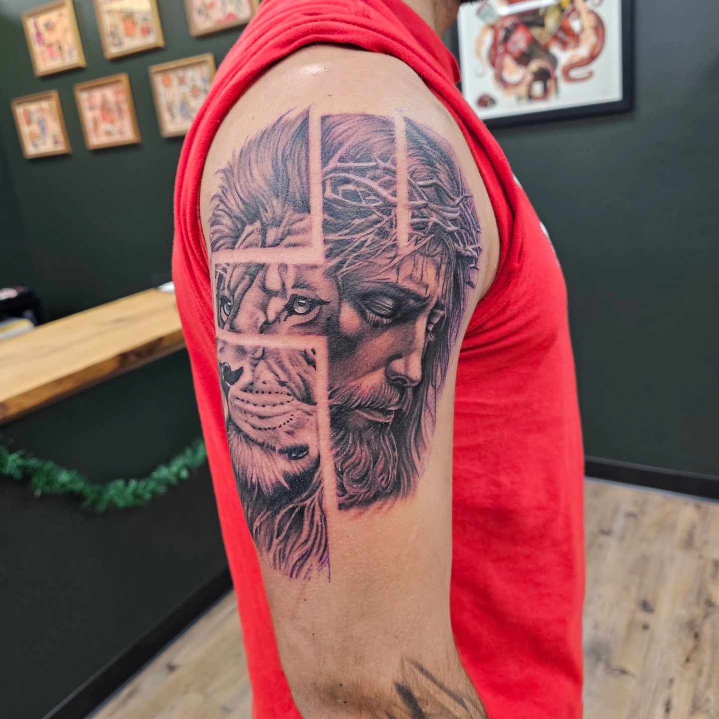 Tattoo by @indeedilly — realism, black_and_grey