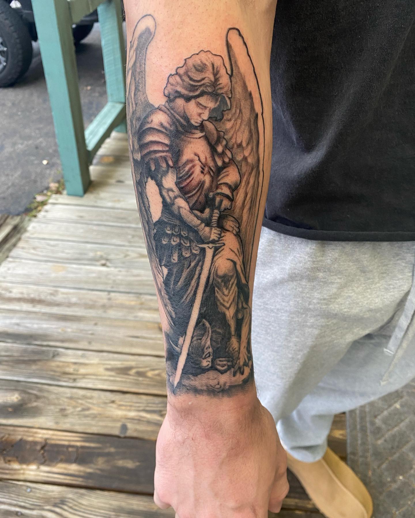 Tattoo by @tatsbyalexandra — realism, black_and_grey