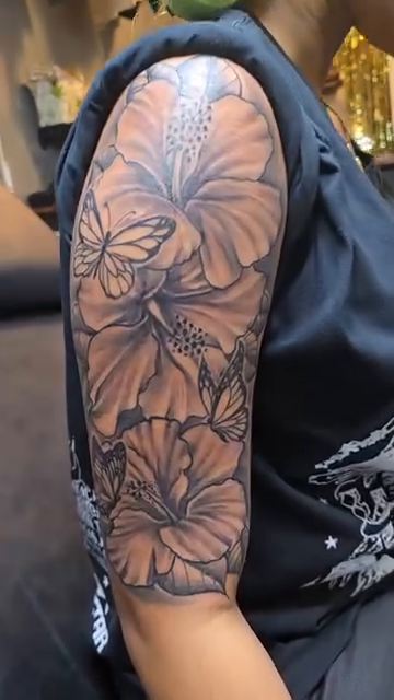 Tattoo by @v.tattooz — black_and_grey, realism