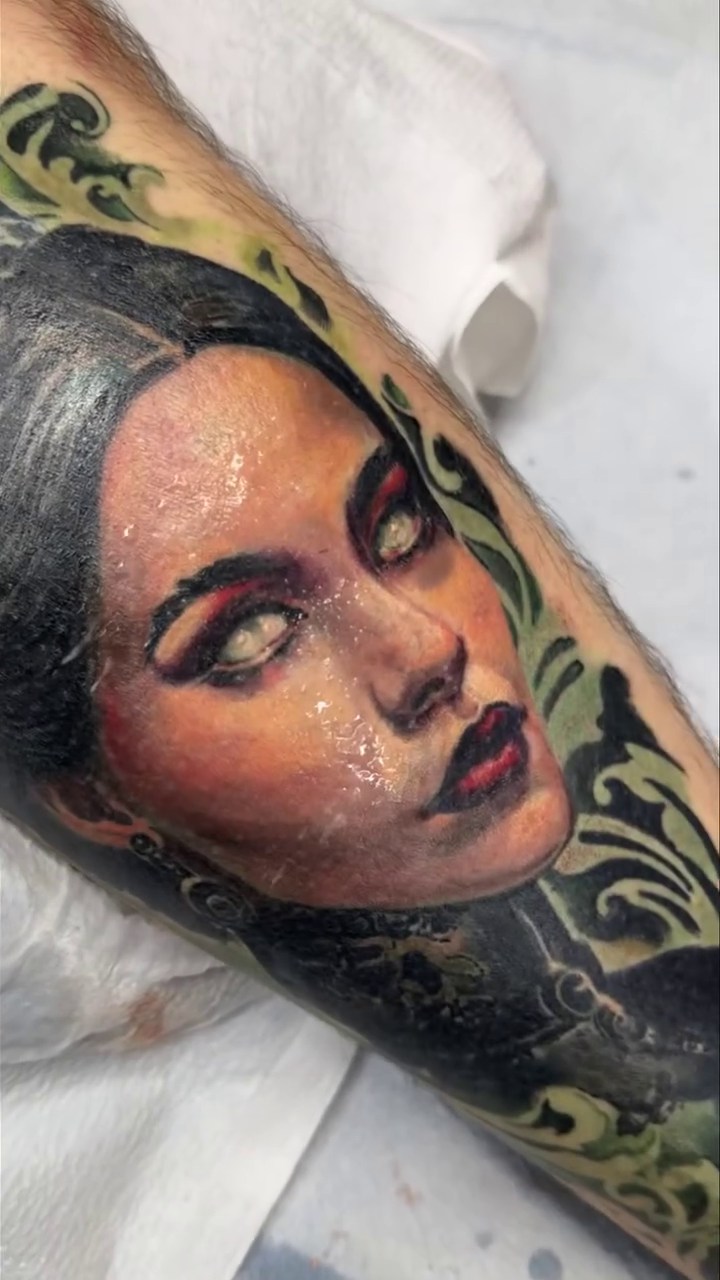 Tattoo by @nikkiharristattoo — realism, dark_realism