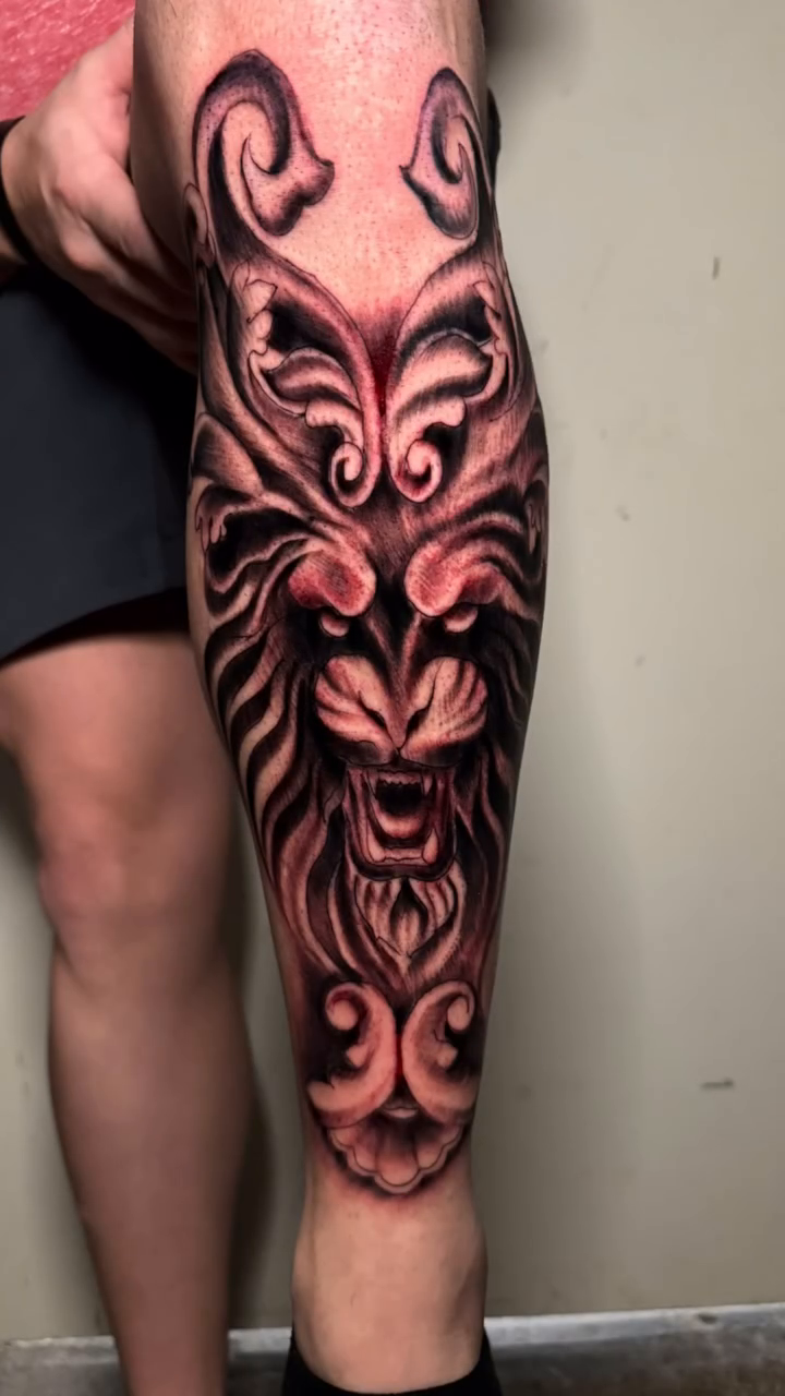 Tattoo by @tat2rikky — realism, black_and_grey