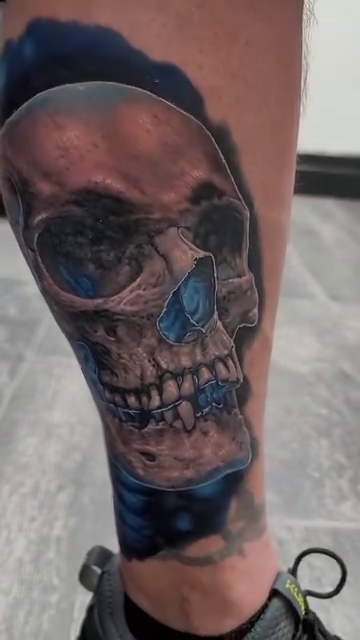 Tattoo by @tattoosbyronny — realism, dark_realism