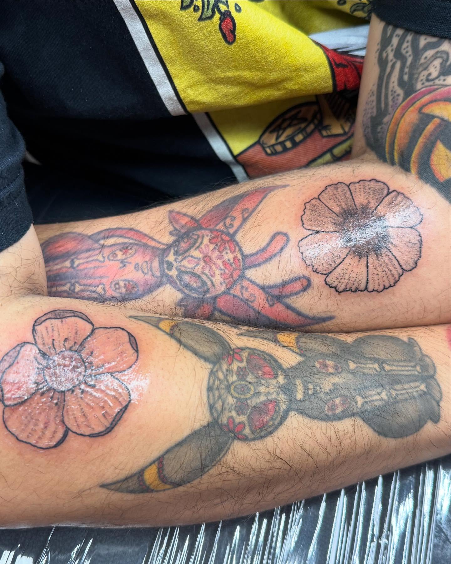 Tattoo by @inkslingerjessejames — american_traditional, dotwork