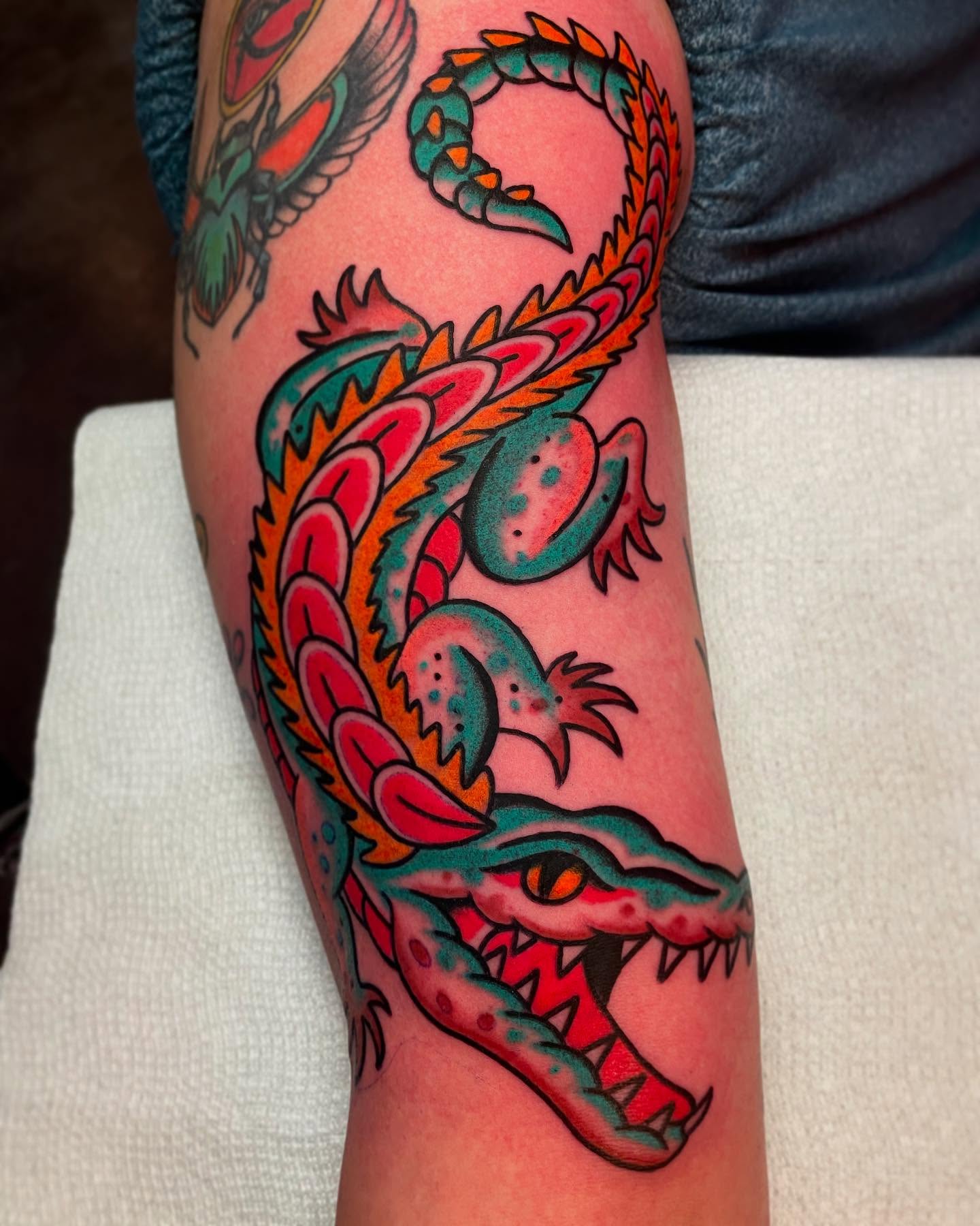 Tattoo by @okaytats — american_traditional