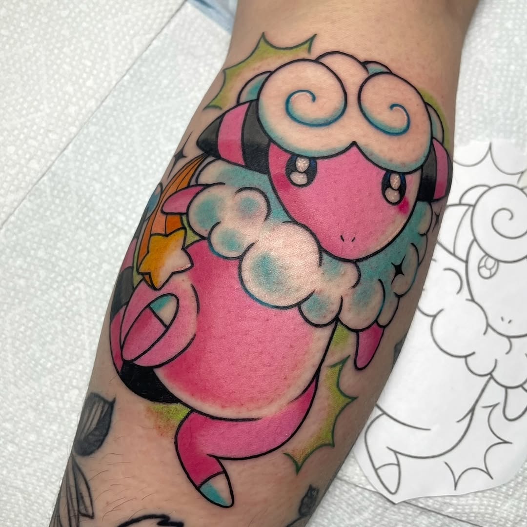 Tattoo by @vicmesitattoo — new_school, anime