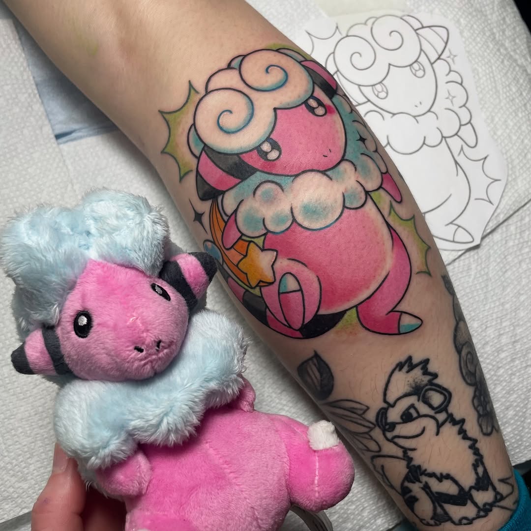 Tattoo by @vicmesitattoo — new_school, anime