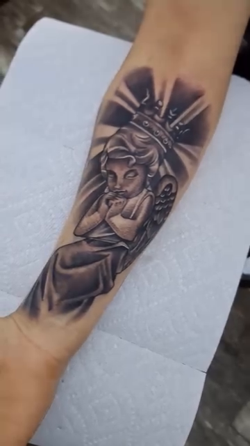 Tattoo by @arvizo_tattoos — black_and_grey, realism