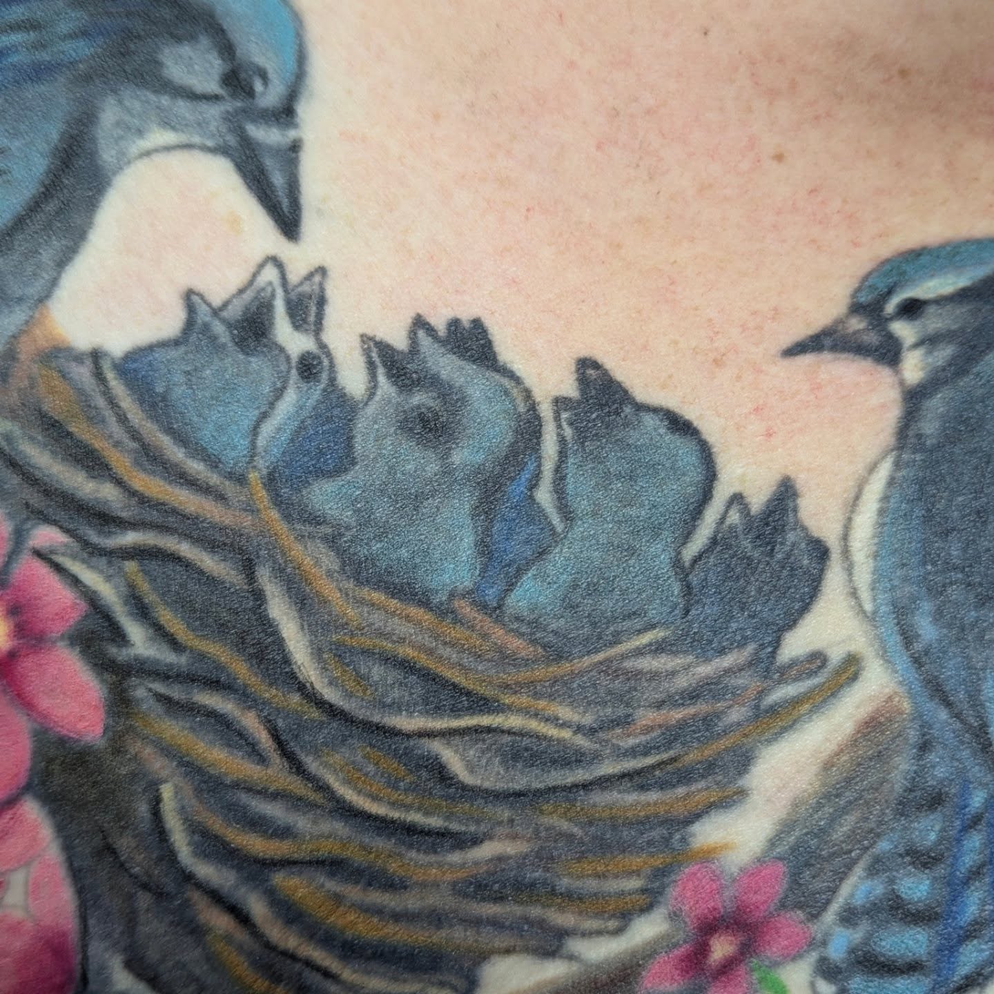 Tattoo by @jousmile_tattoos — dotwork, realism