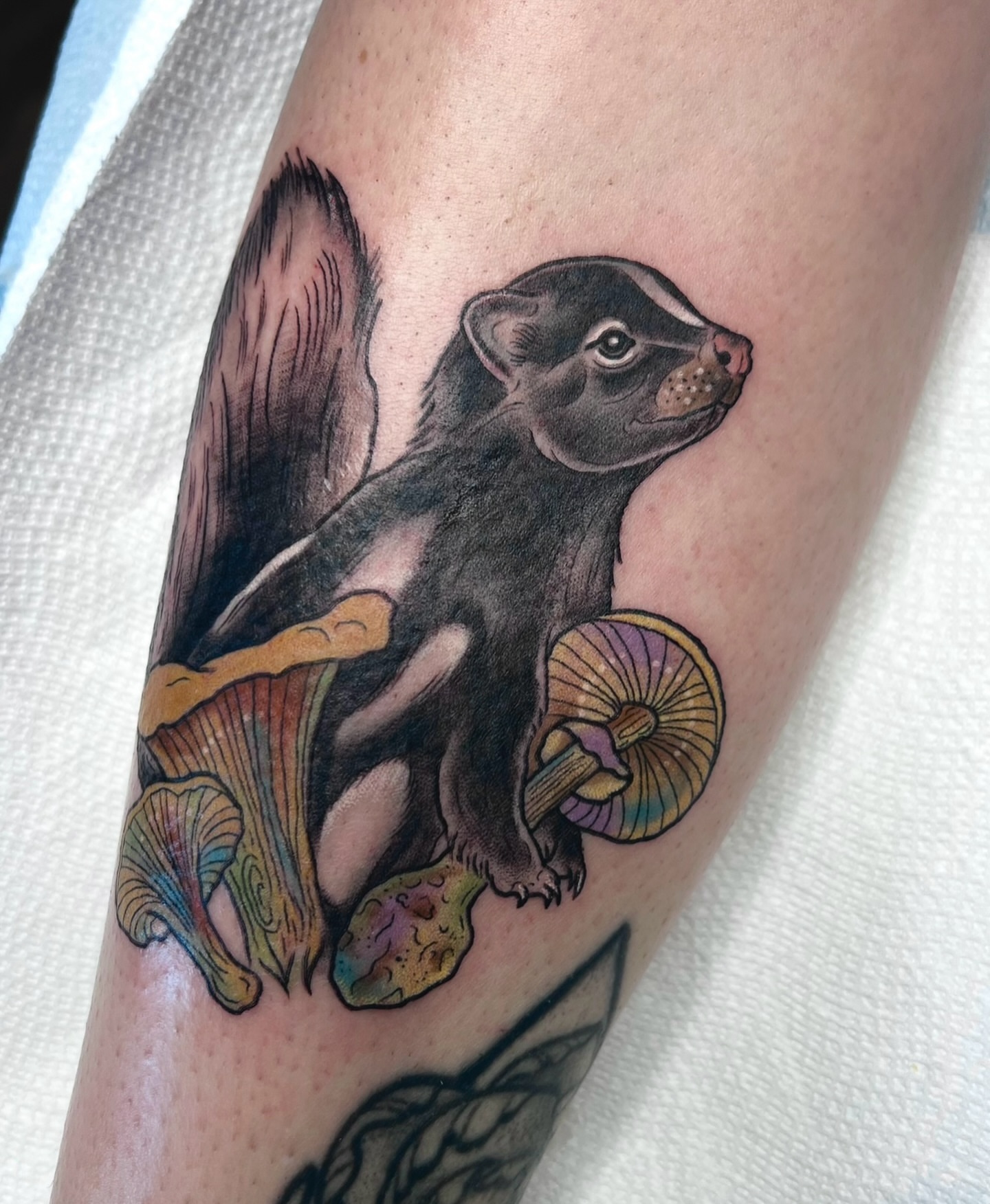 Tattoo by @caitlinstairstattoo โ realism, dotwork