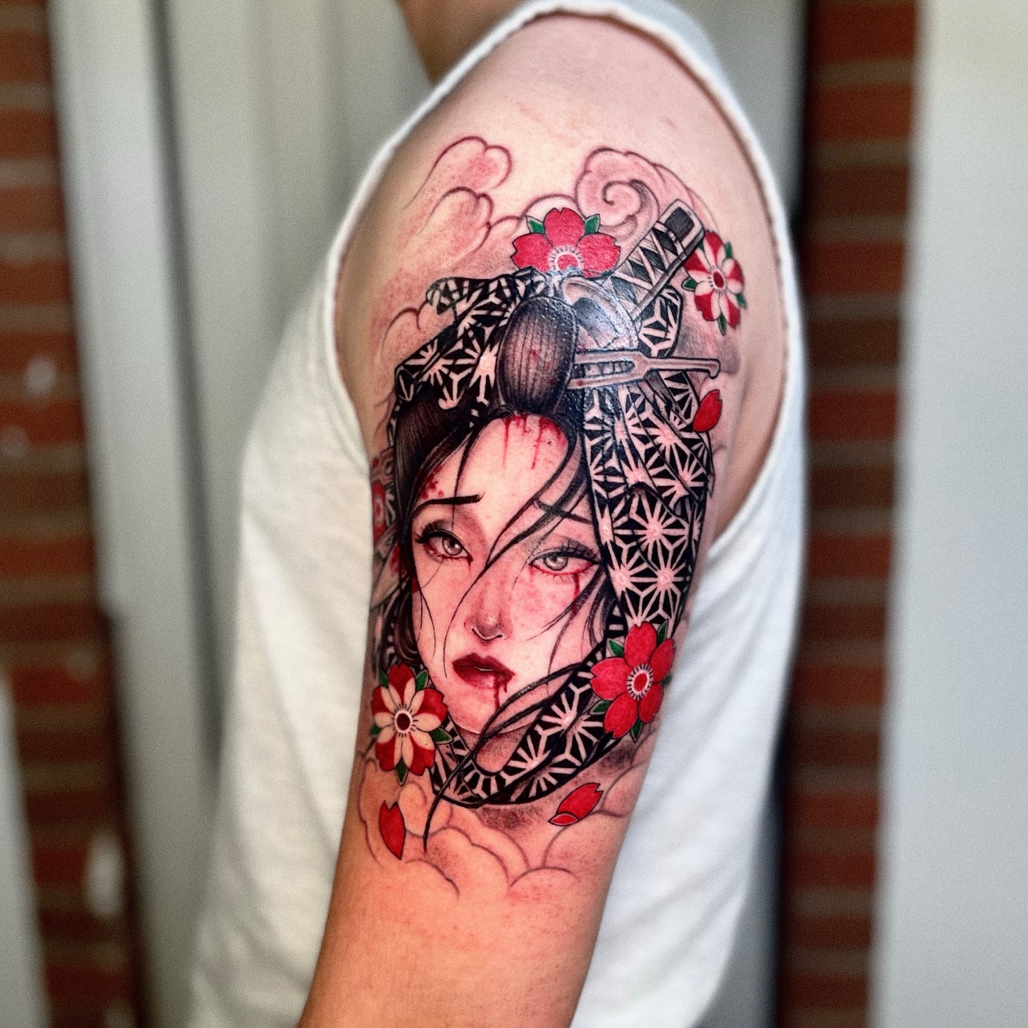 Tattoo by @migeon_tattoo — japanese_irezumi, realism