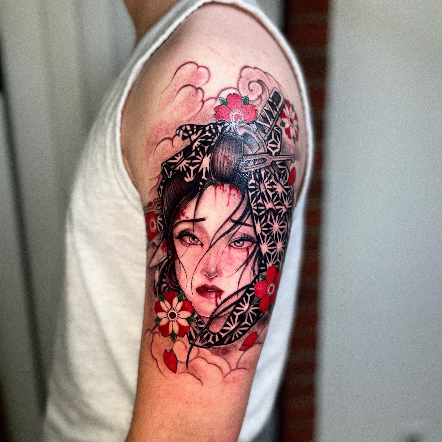 Tattoo by @migeon_tattoo — japanese_irezumi, realism