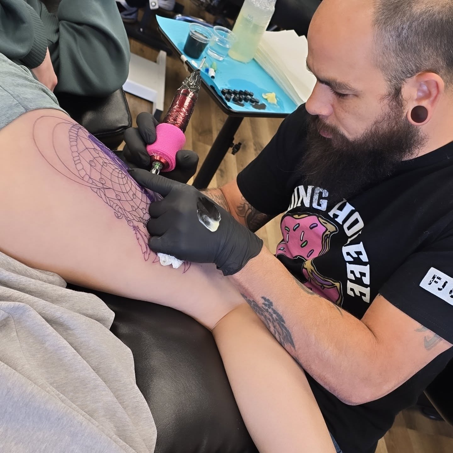 Tattoo by @blovetattoo — geometric