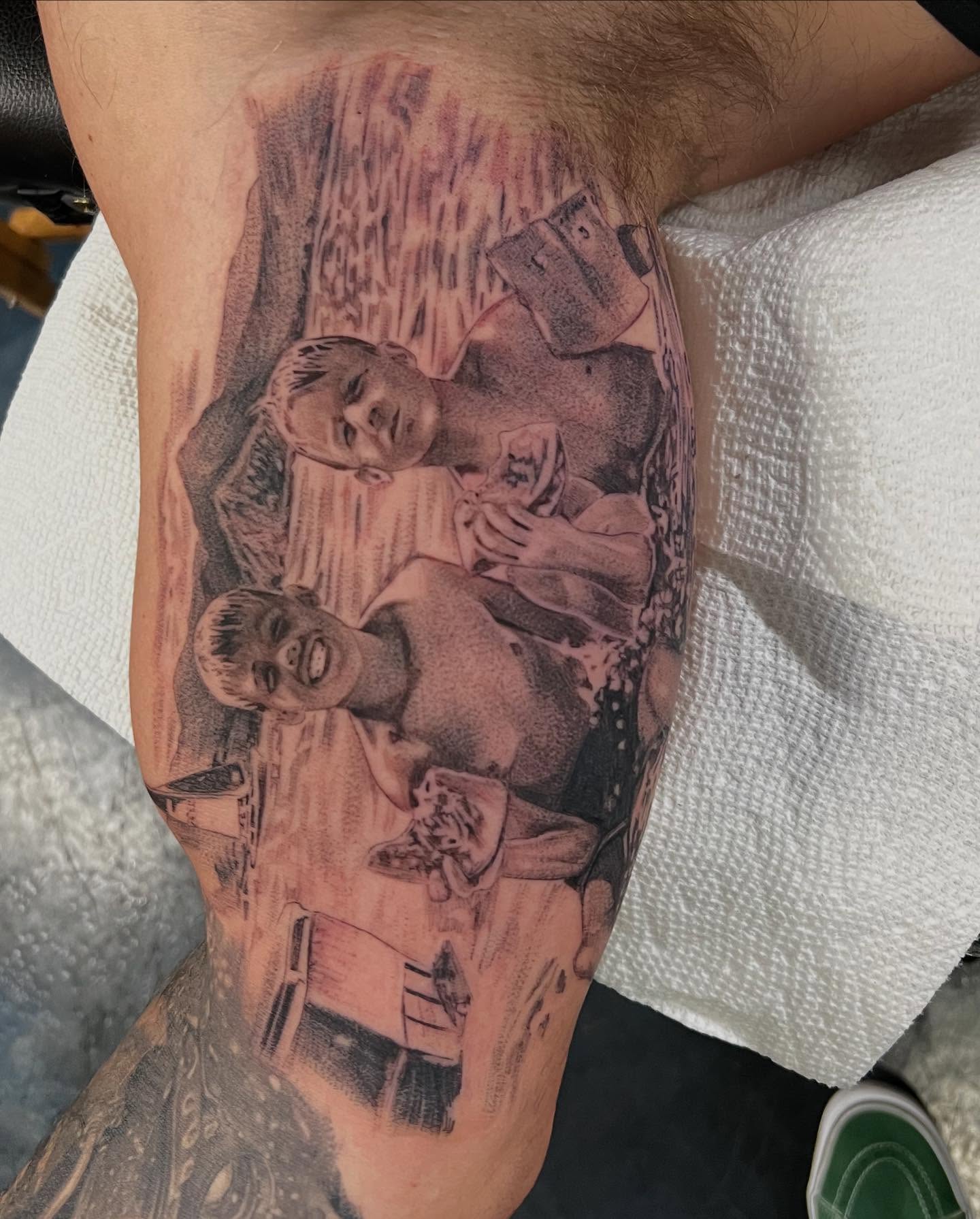 Tattoo by @jakemasri โ black_and_grey, realism