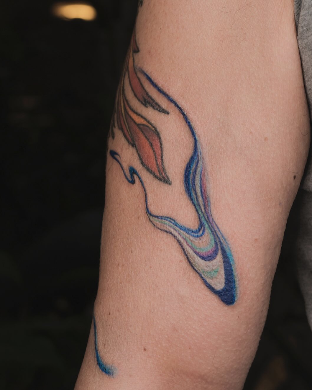 Tattoo by RUI | abstract tattoo artist, New York, NY
