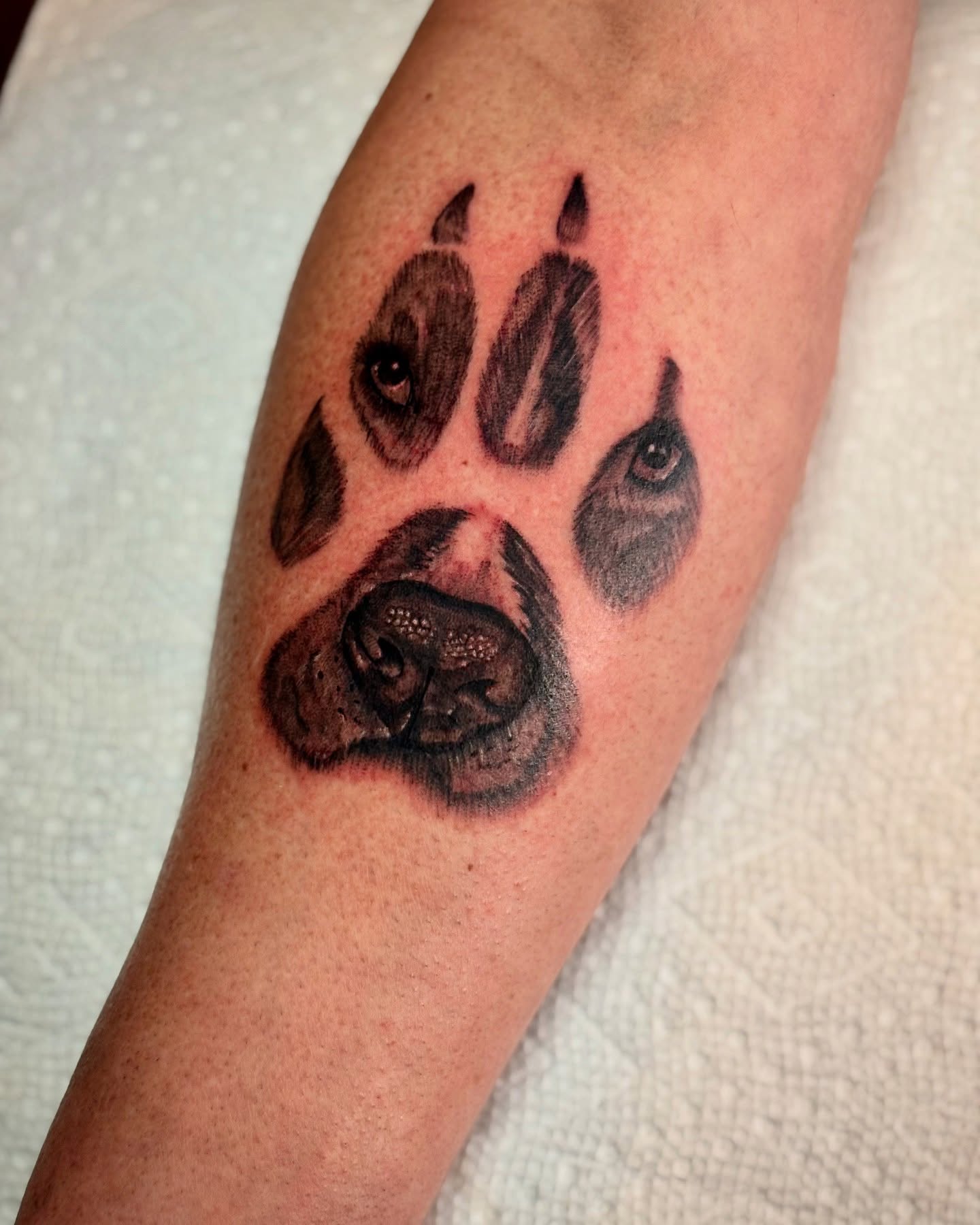 Tattoo by @_vanessa.ink_ β realism, dotwork