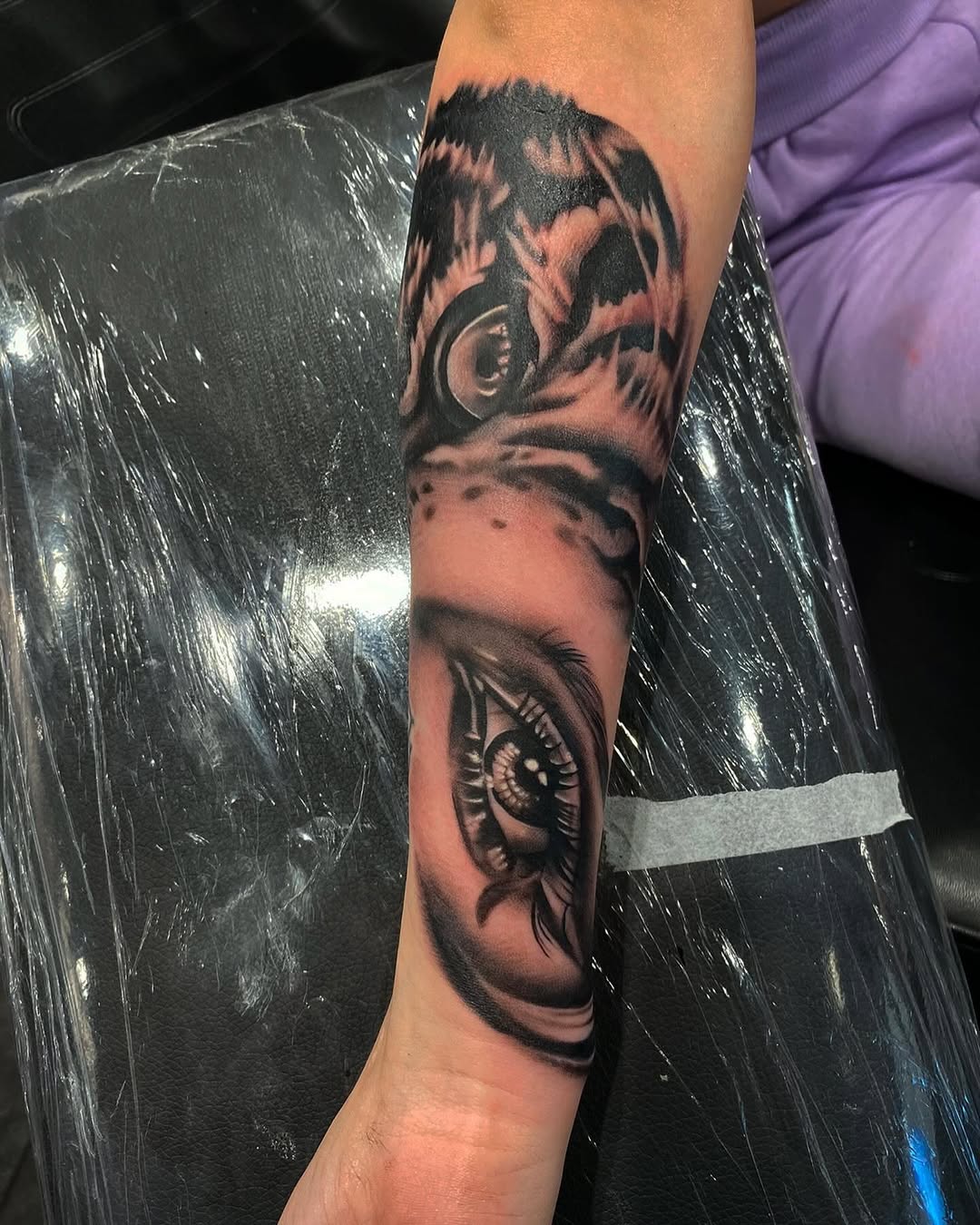 Tattoo by @brian.keith.tattoos — realism, black_and_grey
