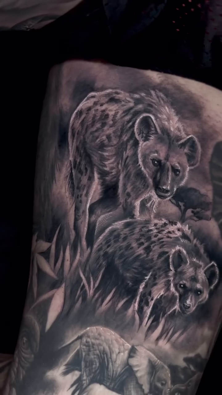 Tattoo by @carnerotattooartist — realism, black_and_grey