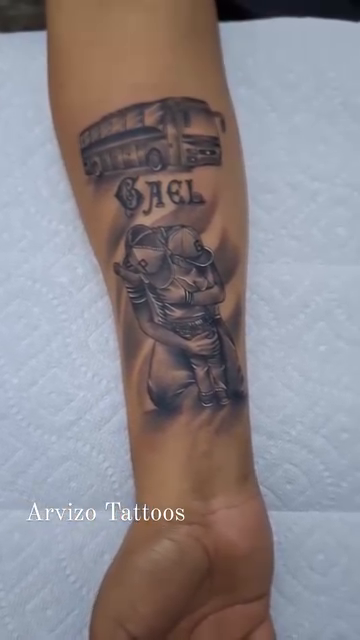 Tattoo by @arvizo_tattoos — black_and_grey, realism