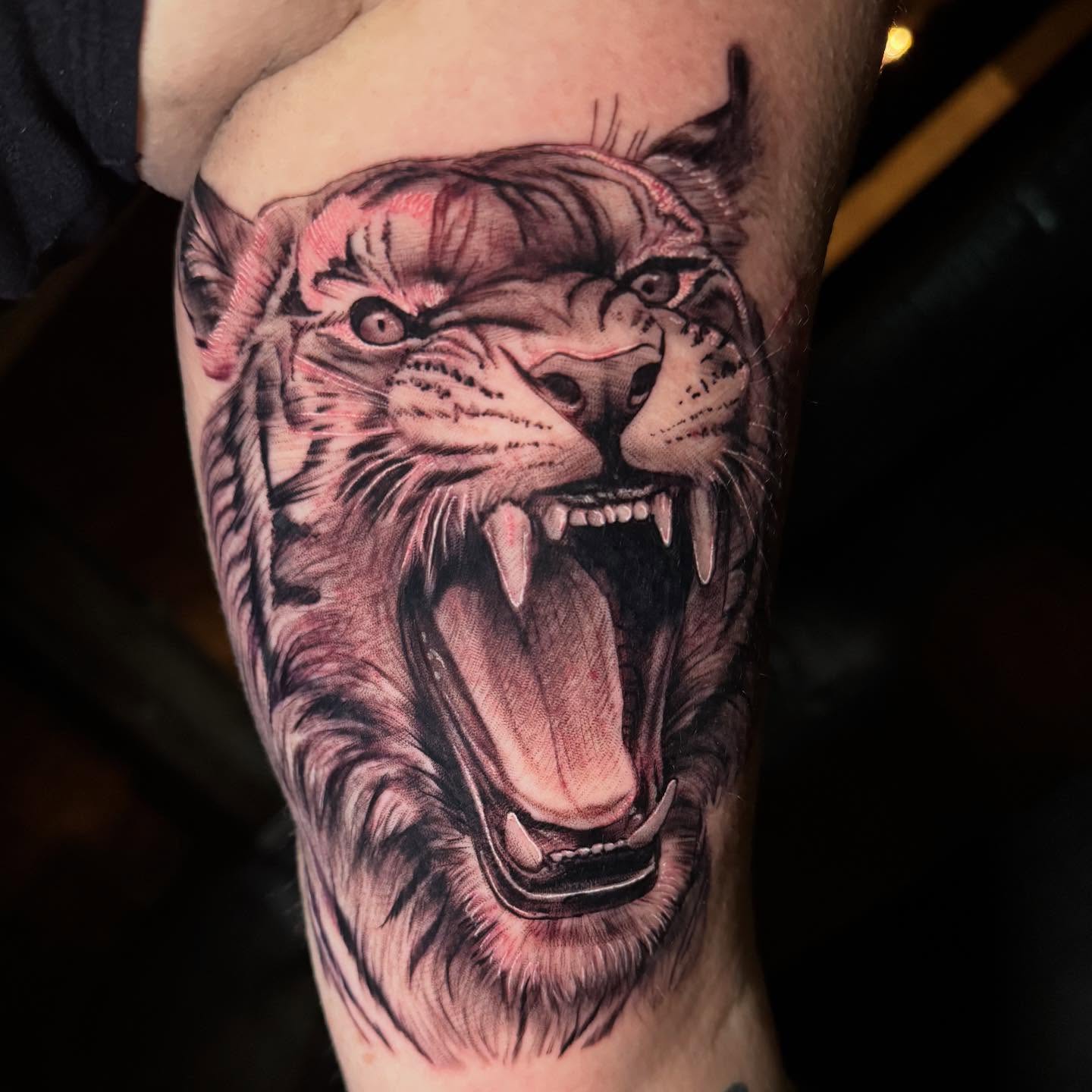 Tattoo by @zachosborn_official — realism, dark_realism
