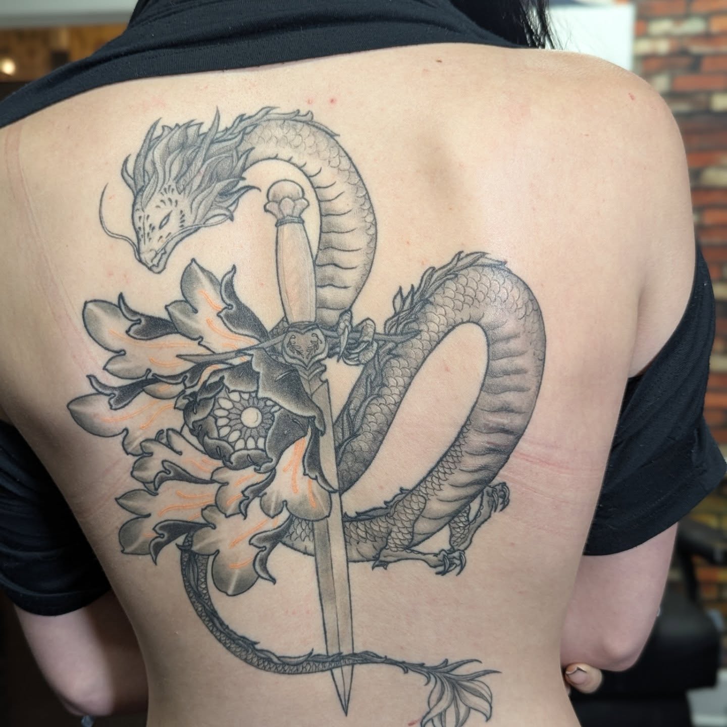 Tattoo by @siv.tattoos — black_and_grey, realism