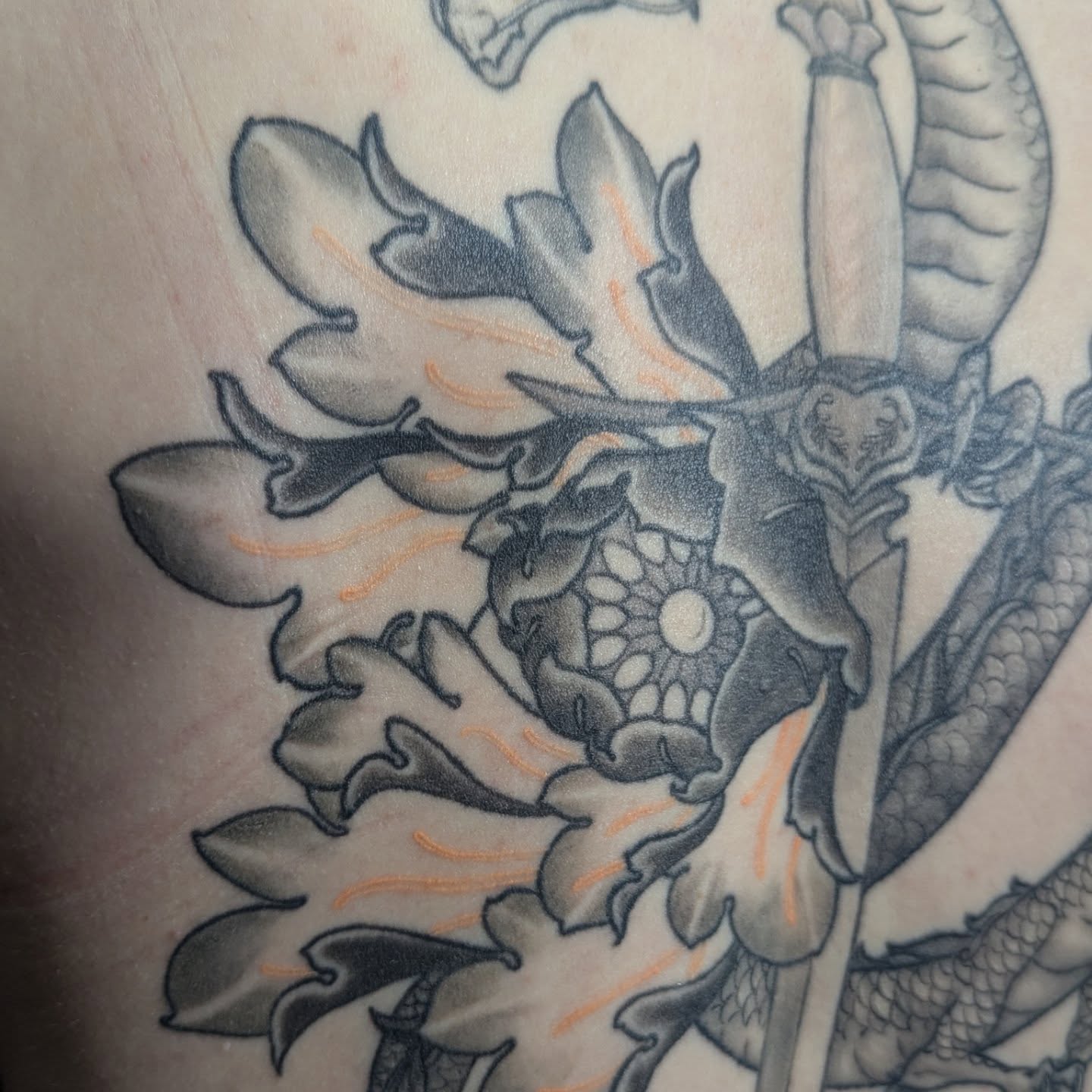 Tattoo by @siv.tattoos — black_and_grey