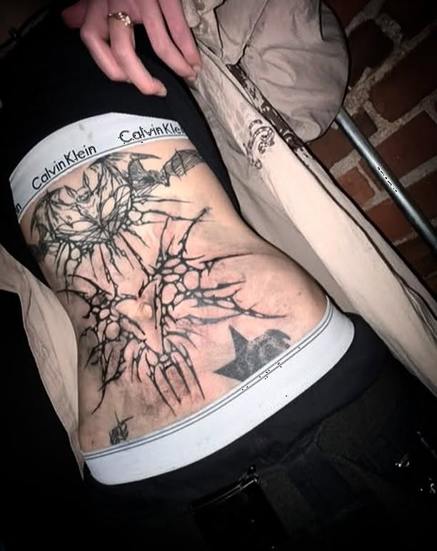 Tattoo by @hurtyoumore — black_and_grey