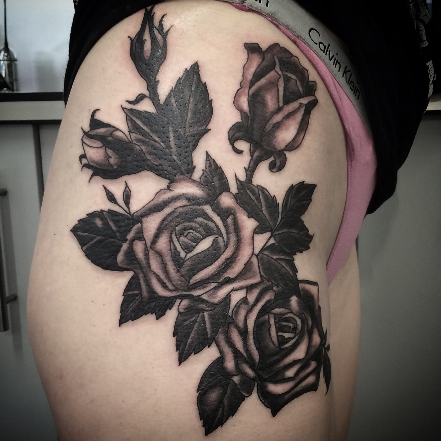 Tattoo by @robymarciano — black_and_grey, realism