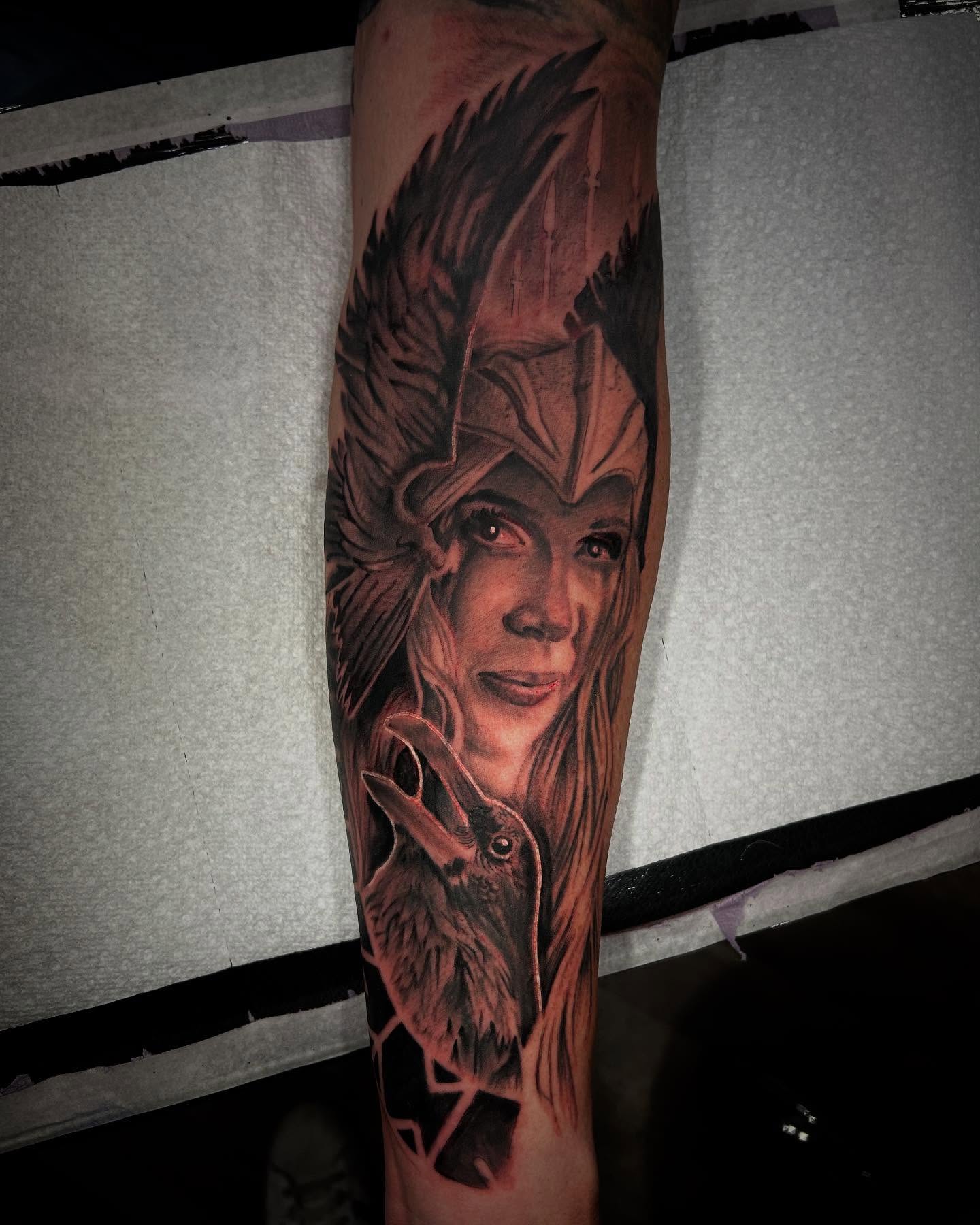Tattoo by @seanc_tattoos — realism, dark_realism