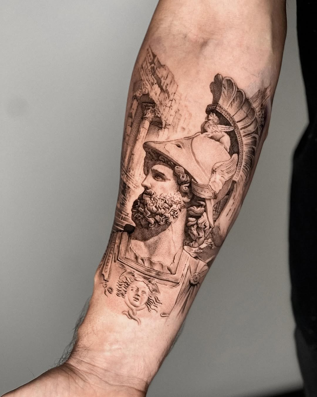 Tattoo by @blackbird_tattooer — realism, black_and_grey