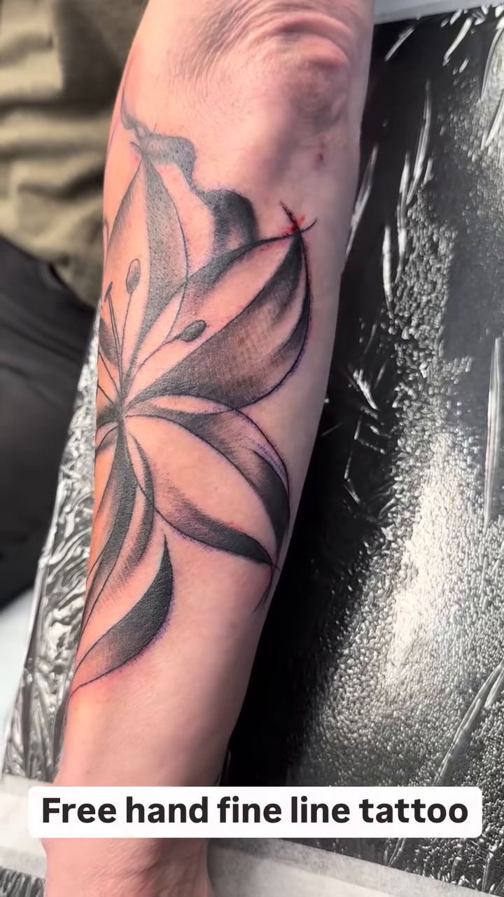 Tattoo by @jasonadkinstattoo — fine_line, black_and_grey