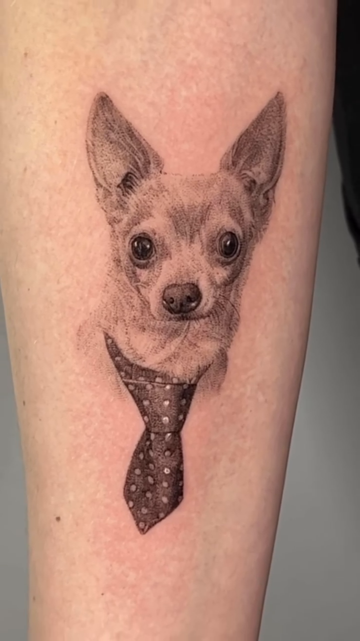 Tattoo by @wonniiink — realism, black_and_grey