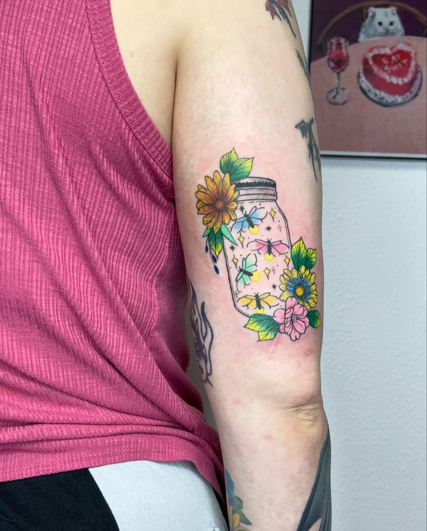 Tattoo by @milkas_tatt2 β new_school, dotwork