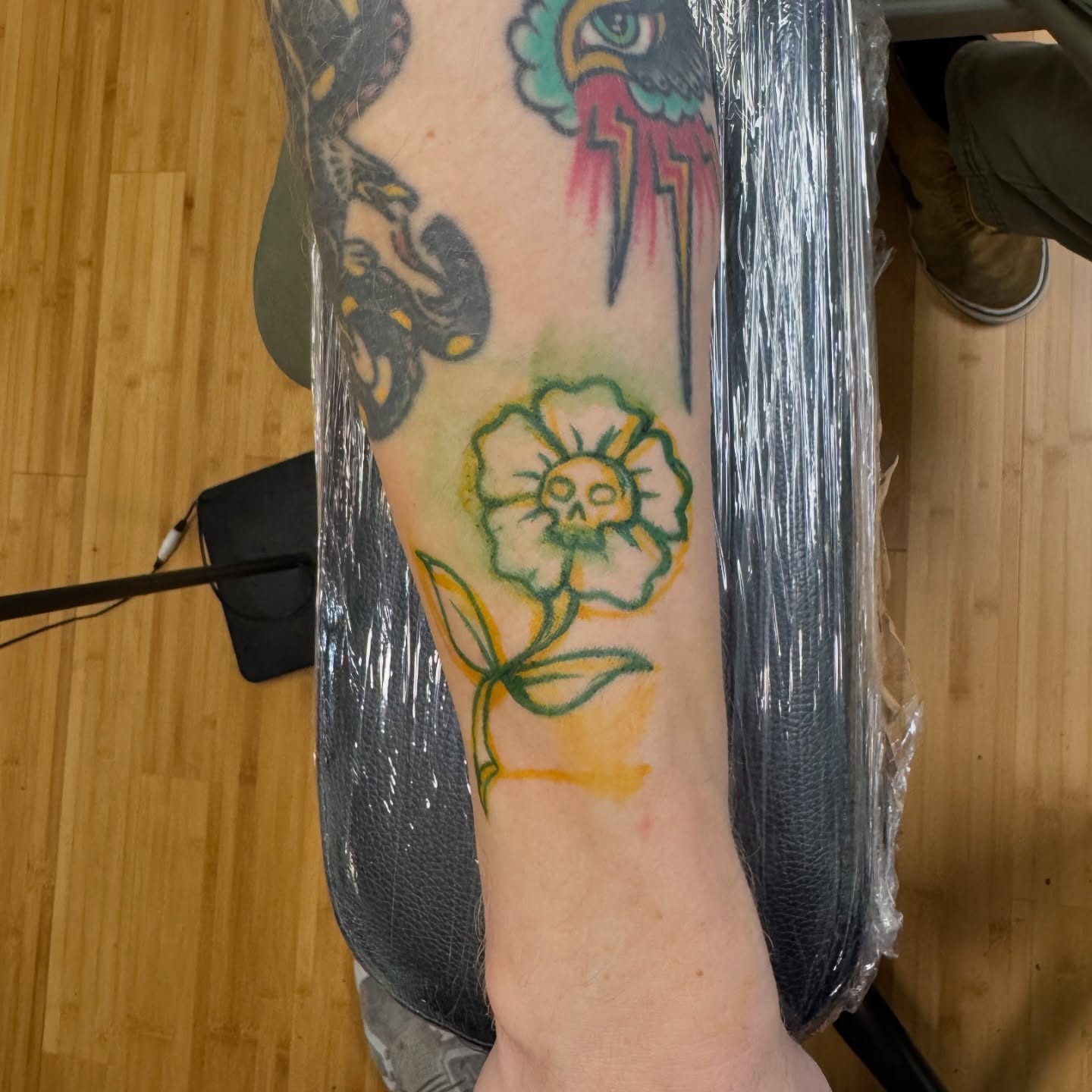 Tattoo by @taylor_bracey — new_school