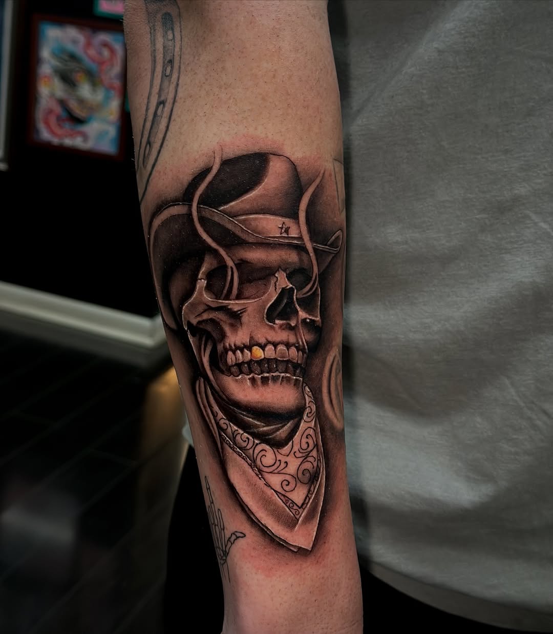 Tattoo by @wastedtalent713 — realism, black_and_grey